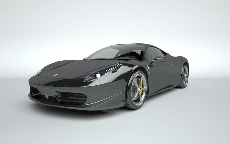 Carbon Fiber Replacement Bodies for Supercars