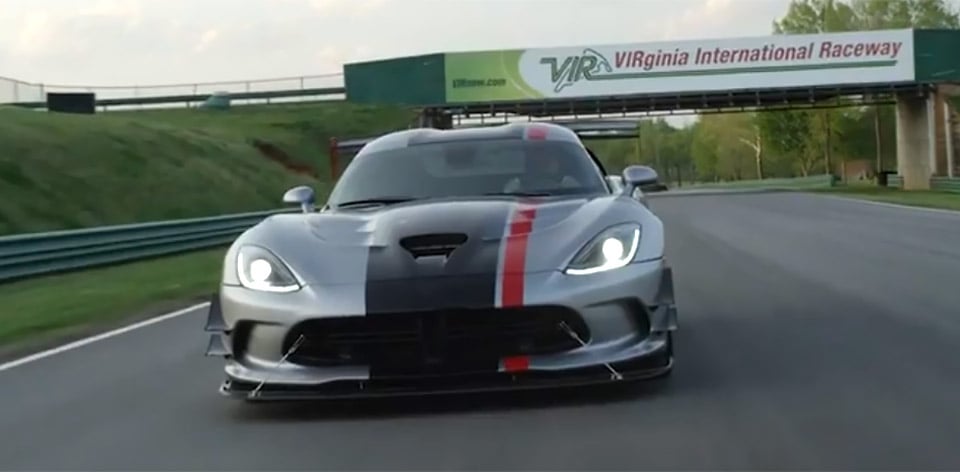 2016 Dodge Viper ACR is the Trackiest Track Beast