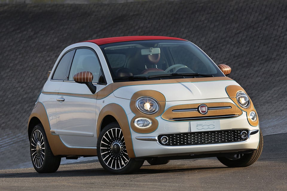 This Custom FIAT 500c Is a Leather Covered Atrocity