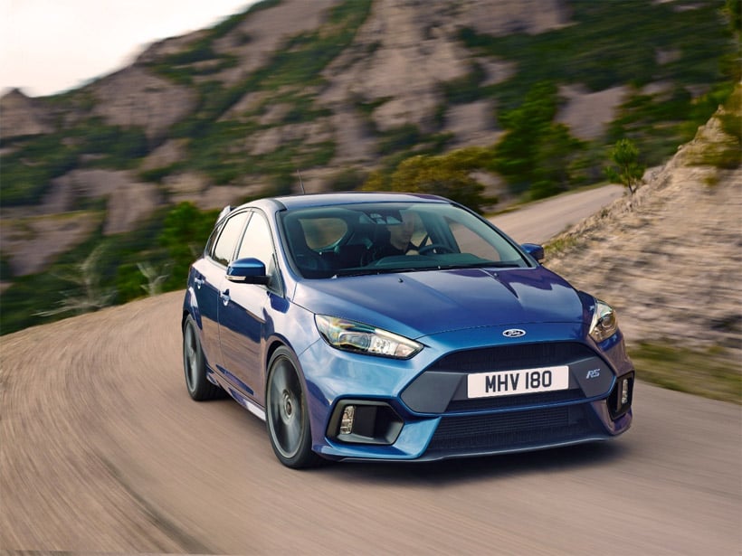 2016 Ford Focus RS Price Tipped in Configurator Leak