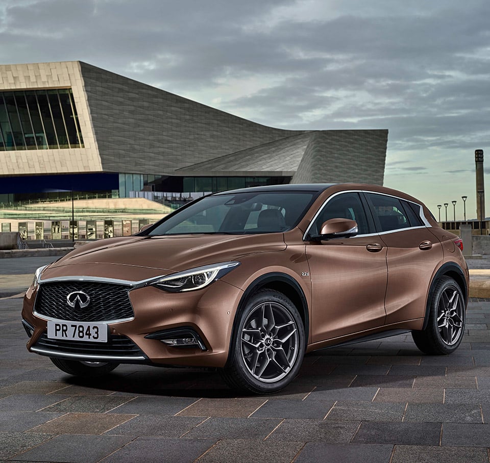 Infiniti Q30 Breaks Cover Early