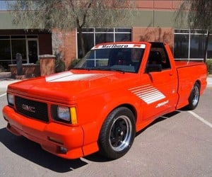 Targa Topped Red Marlboro GMC Syclone for Sale