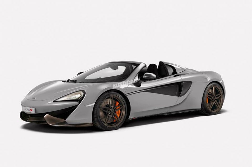 McLaren 570S Spider Likely for 2017