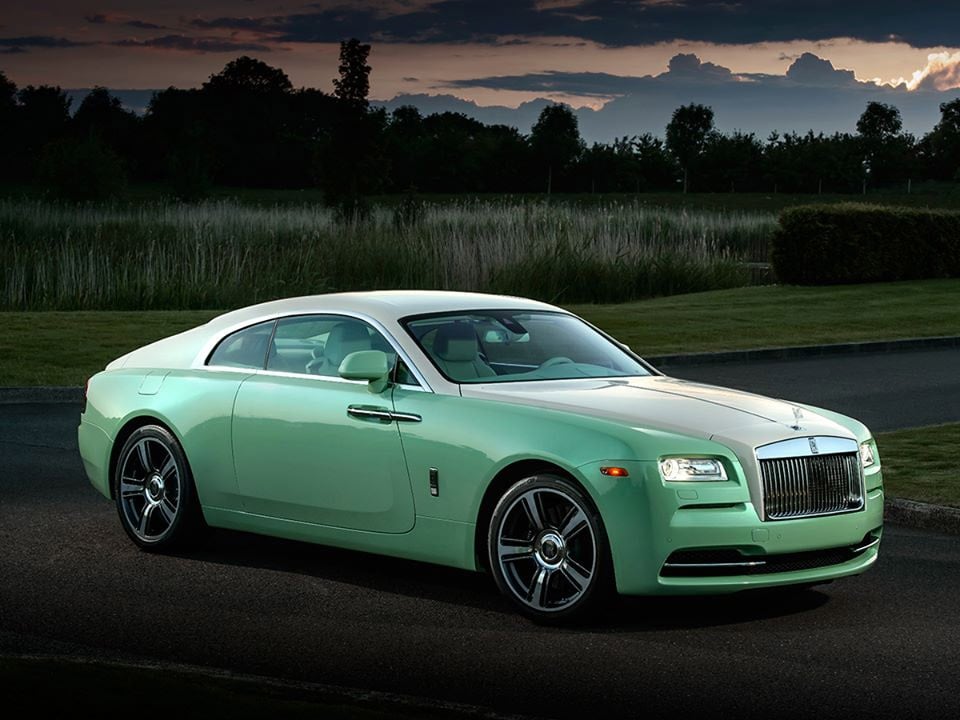 Rolls-Royce Wraith Jade Pearl Edition: Green Overload