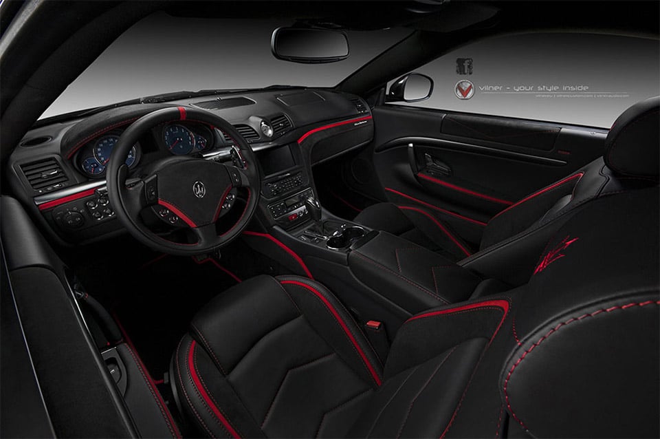 Vilner Tricks Out Maserati Grantursimo Interior