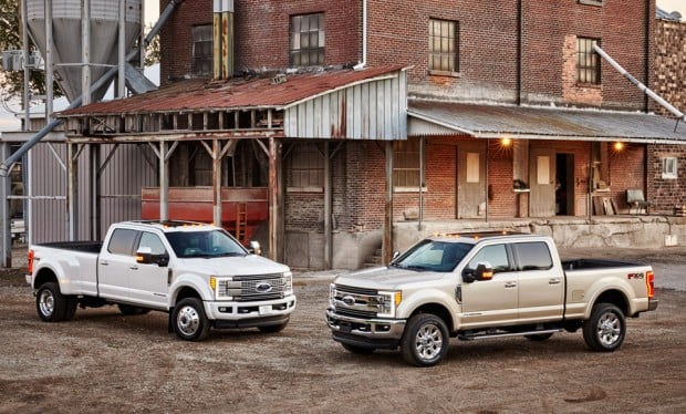 2017 Ford F-350 and F-450 Super Dutys