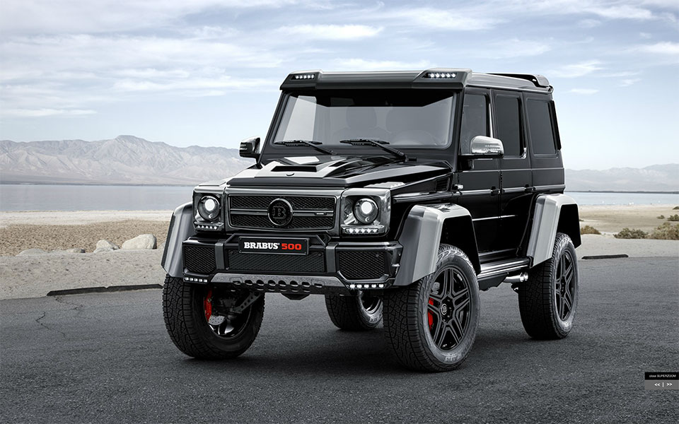 Brabus G500 4×4 Is a Sexy 500hp Off-road Beast