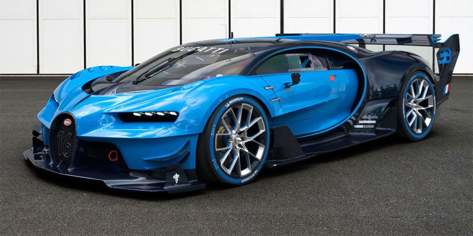 Bugatti Vision Gran Turismo in the Flesh