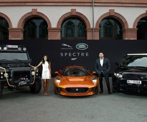 Land Rover and Jaguar’s Bond Villain Cars Unveiled