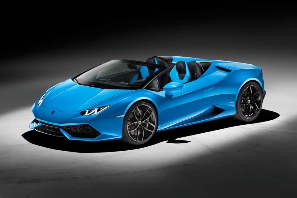 Lamborghini Huracán Spyder Hits 201mph with the Top Down