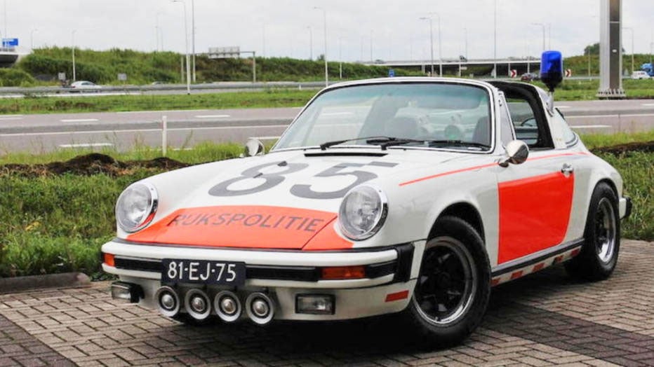 1974 Porsche 911 Targa Police Car Heads to Auction