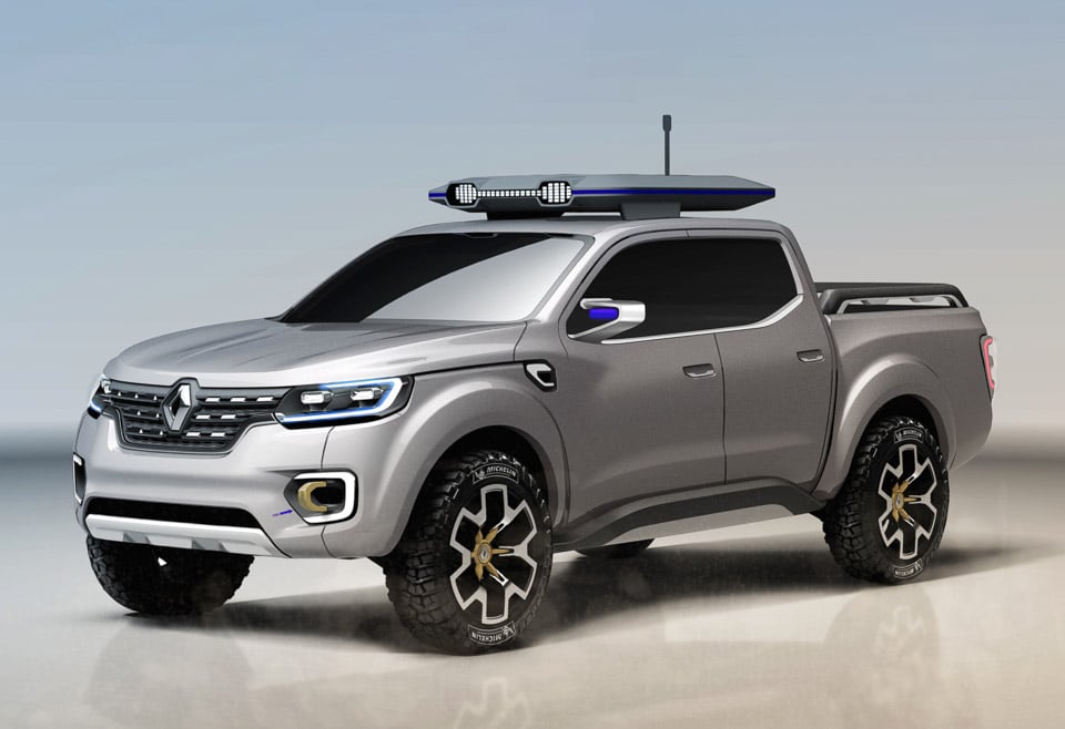 Renault Alaskan Concept Takes on Small Pickup Market