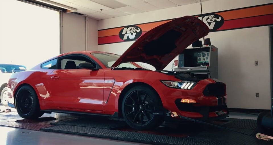 Shelby GT350 Rips up the Dyno