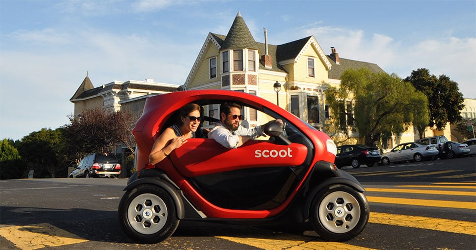 Scoot Quad is a Nissan Concept EV You Can Rent in San Fran