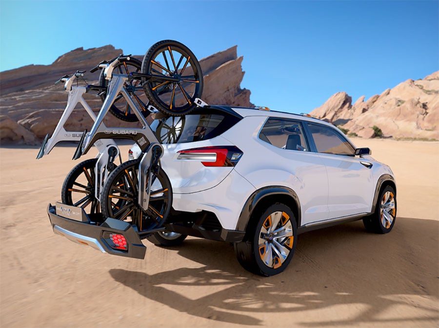 Subaru Viziv Future Concept Carries Your Bikes Two Ways