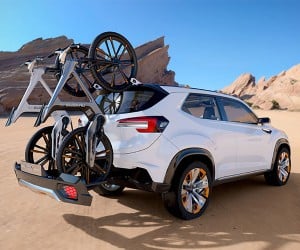 Subaru Viziv Future Concept Carries your Bikes Two Ways