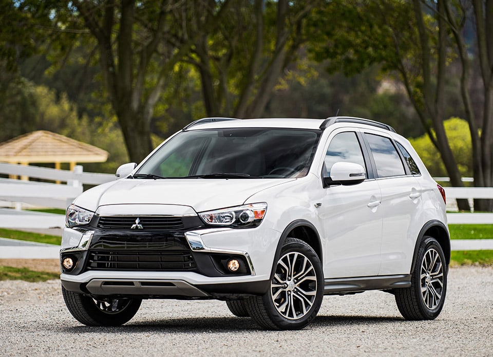 2016 Mitsubishi Outlander Sport and 2017 Mirage Break Cover