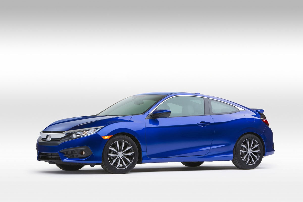 2016 Honda Civic Coupe Debuts