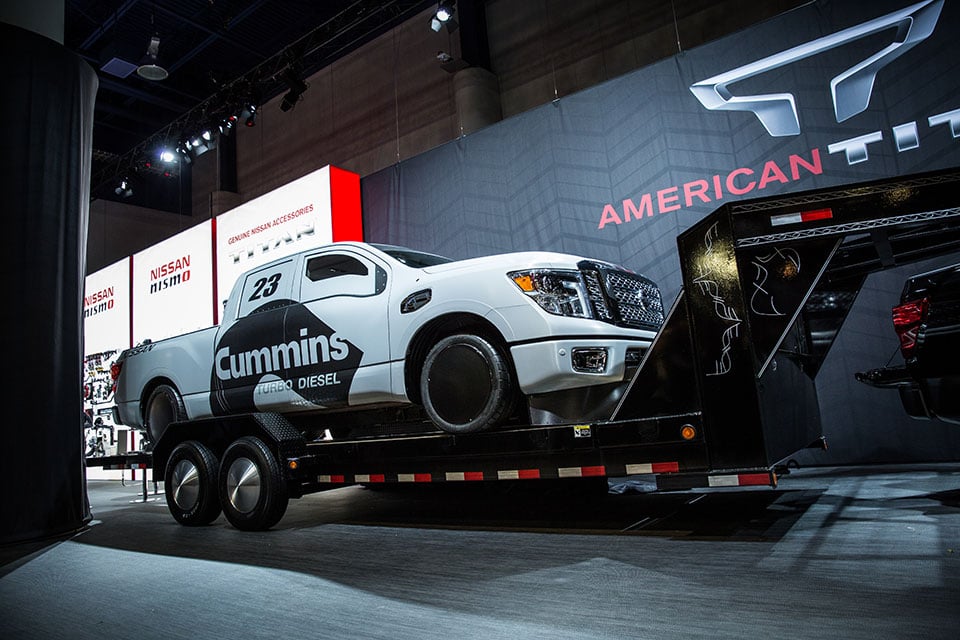 Nissan Titan XD “Triple Nickel” Land Speed Racer Unveiled