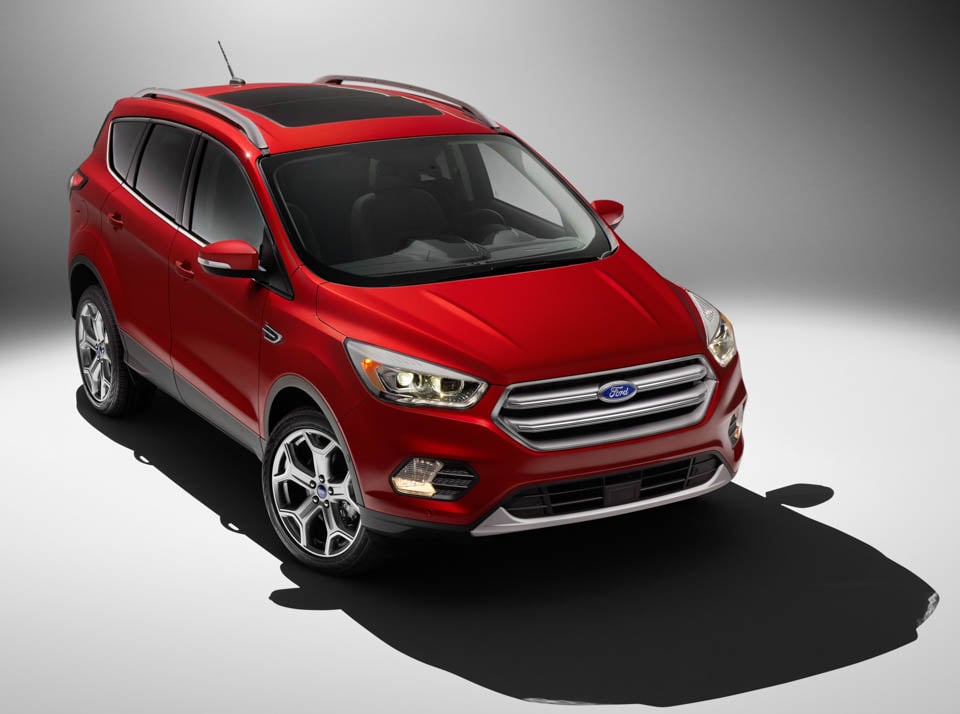 2017 Ford Escape Breaks Cover