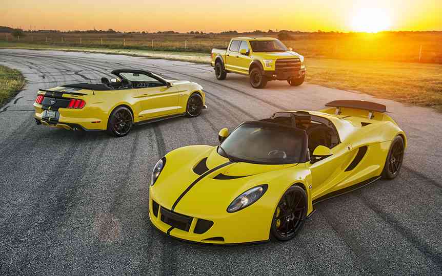 Hennessey Venom GT Spyder Packing 1451 hp Heads to SEMA