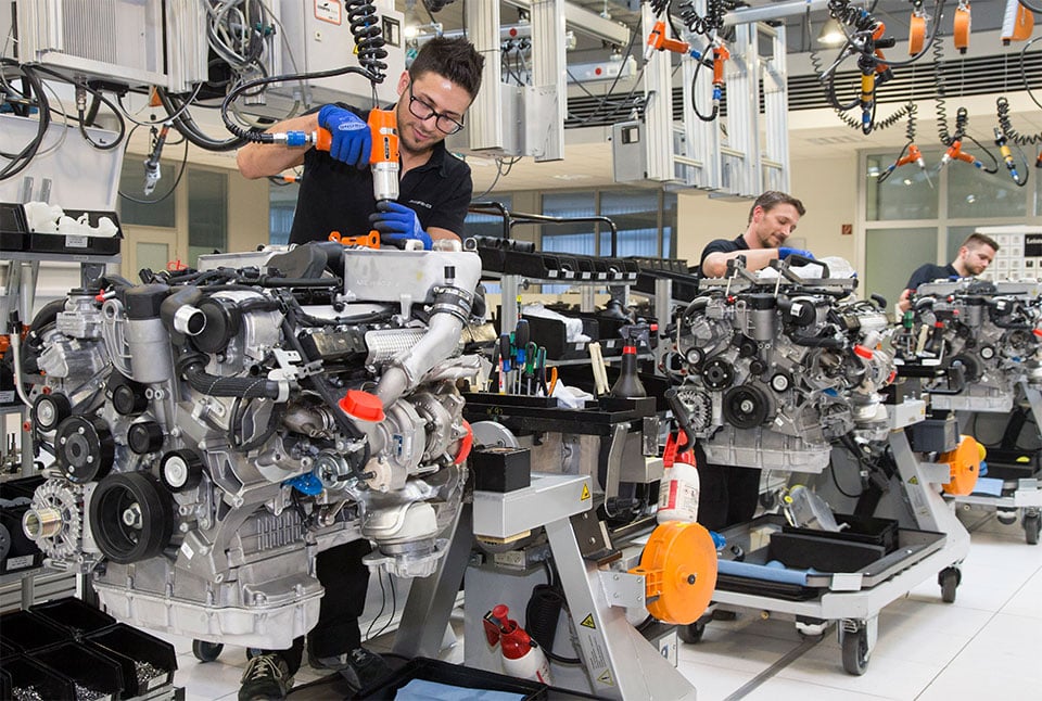 Mercedes-AMG Expands 12-cylinder Engine Production