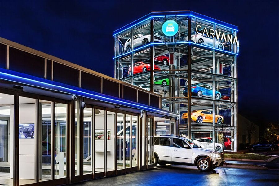 Carvana Coin-Operated Car Vending Machine Opens in ...