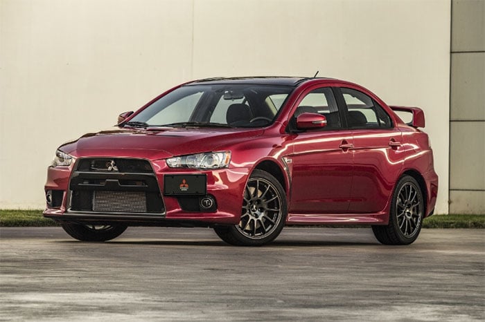 US0001 Mitsubishi Evo Final Edition Auction hits eBay