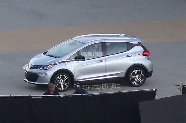 Production Chevy Bolt EV Spied in the Flesh