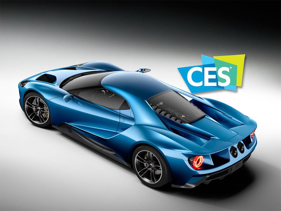 Ford GT Named Official Car of CES 2016