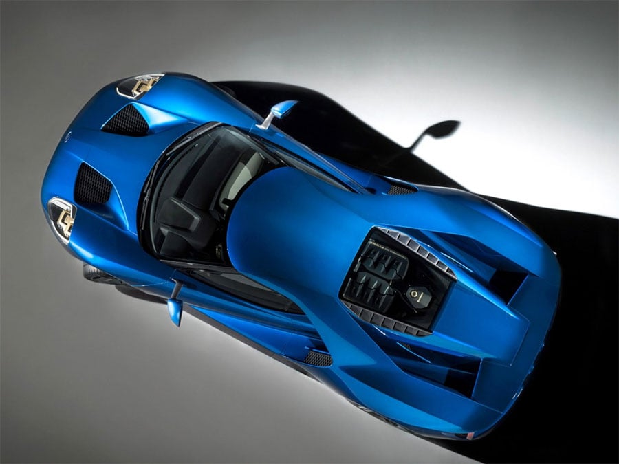 Ford GT Sports Hybrid Gorilla Glass Windshield