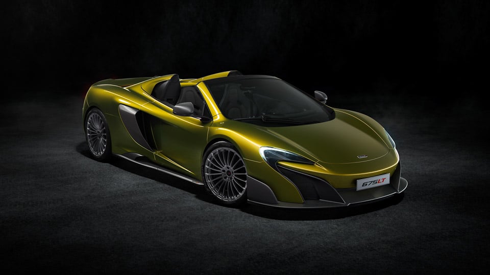 McLaren 675LT Spider Drops the Top on Exotic Performance