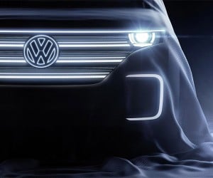 VW Teases Concept to Debut at CES 2016: Modern Microbus?!