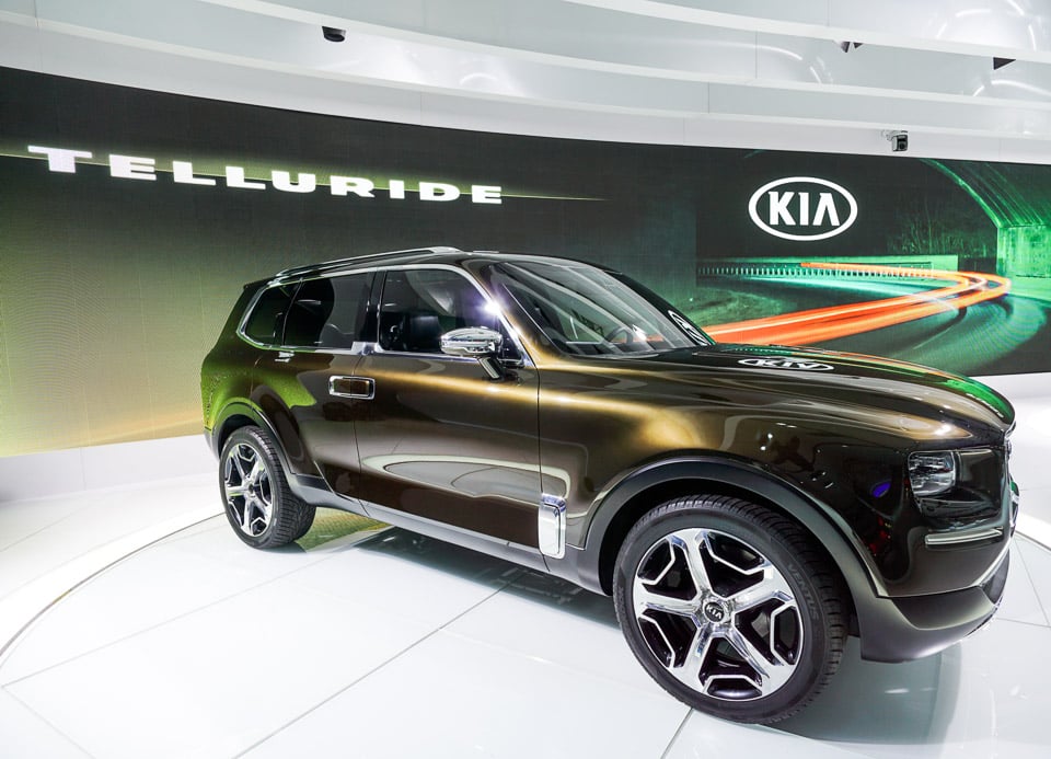 Kia Telluride Concept Rides into Detroit