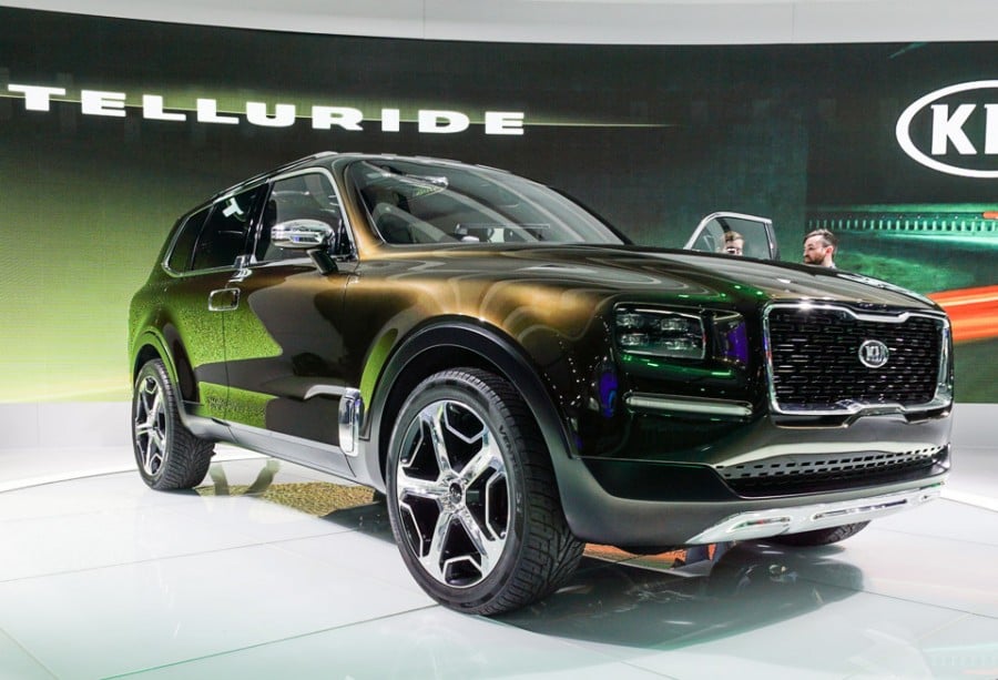 Kia Telluride Concept Rides into Detroit