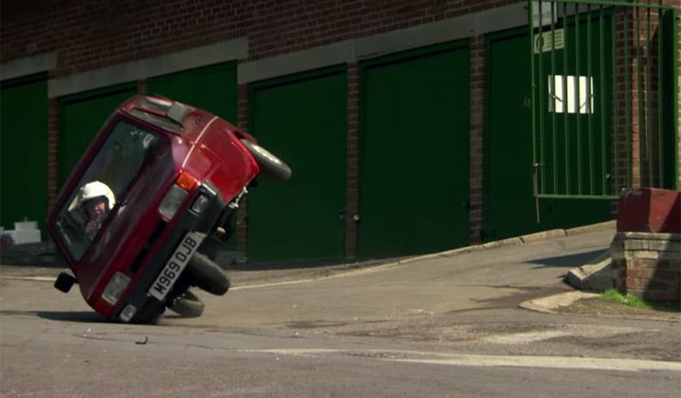 Clarkson Admits Flipping Reliant Robin Was Rigged