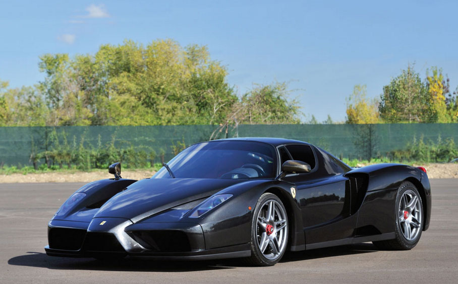 Ferrari Enzo Snapped in Half by Wreck Heads to Auction