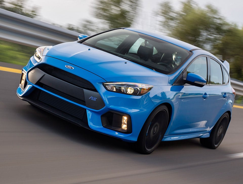 First Ford Focus RS Rolls off Assembly Line