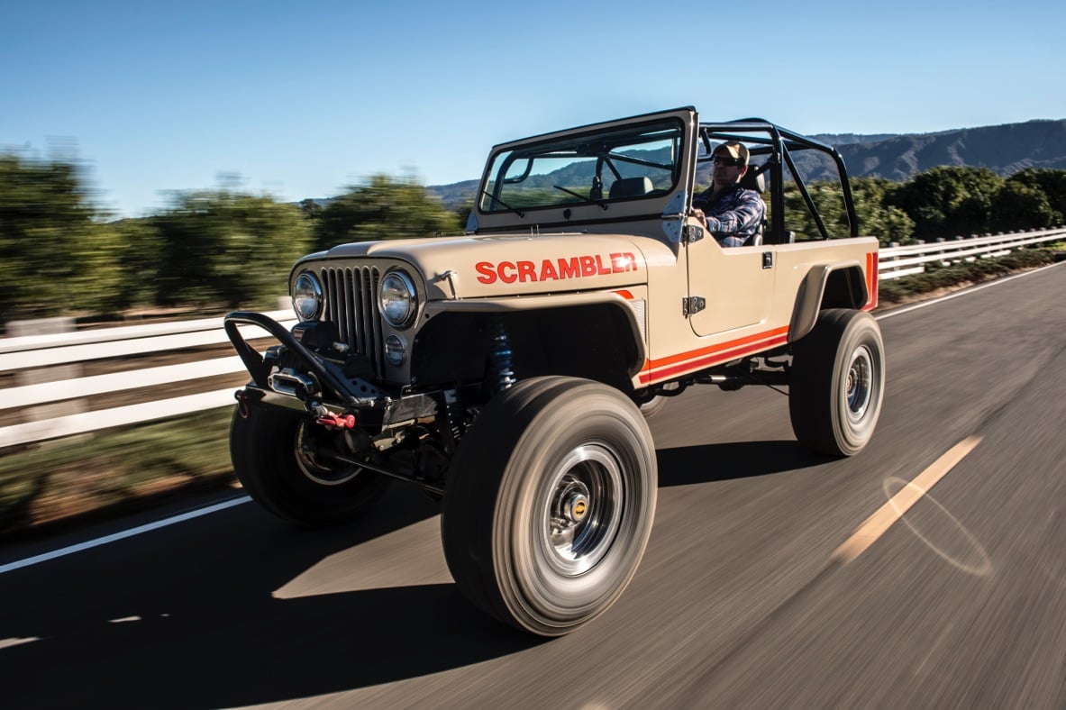 Legacy Scrambler Jeep Is a Rare Vintage