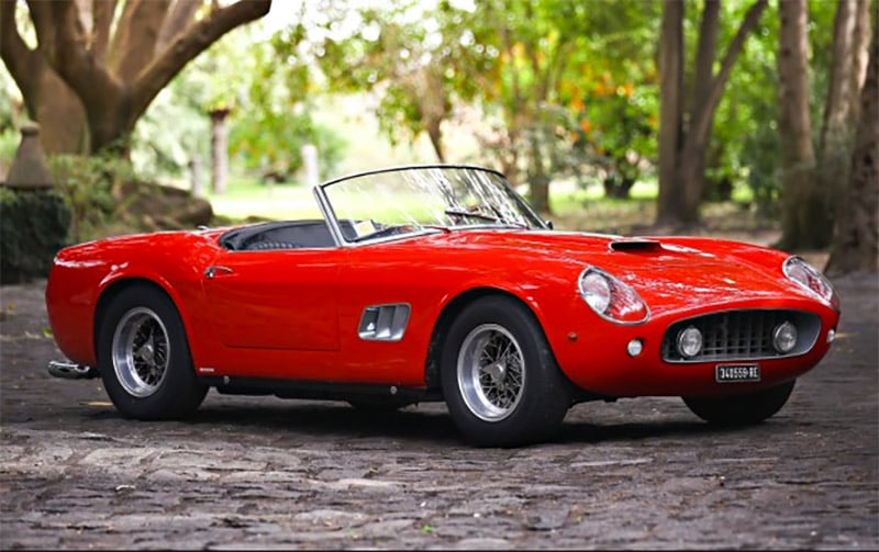 1961 Ferrari 250 GT SWB California Spyder up for Auction