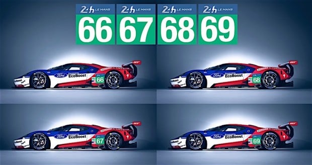 Four-car Le Mans Entry Accepted for Ford 50 Years on from Historic Victory