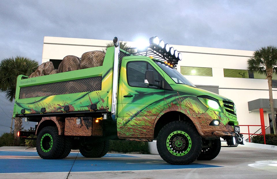 Sprinter Extreme Concept is an Off-road Dump Truck