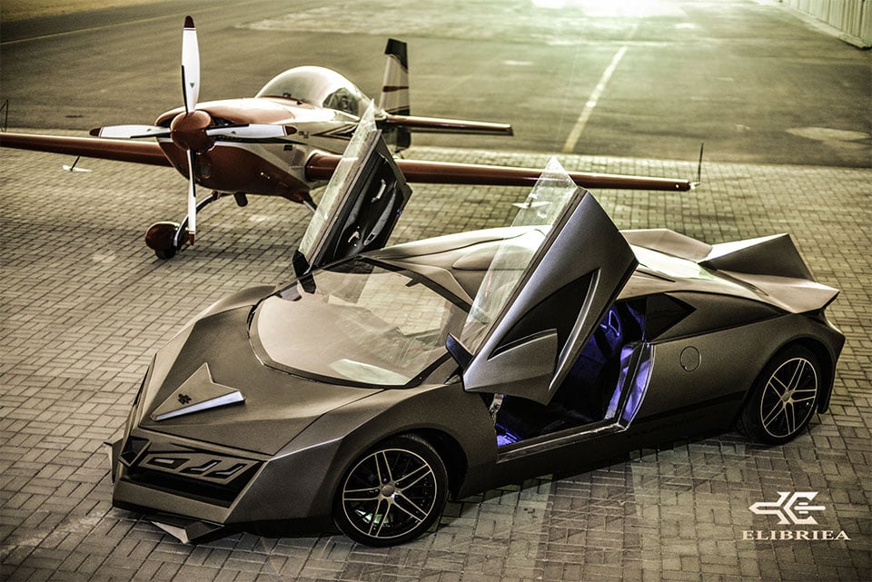 Elibriea Concept Car: Bugatti with a Splash of Aventador