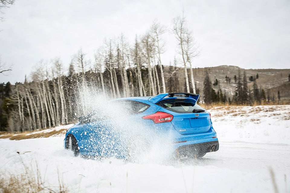 Ford Focus RS Winter Tire Package: Time to Make the Snownuts!