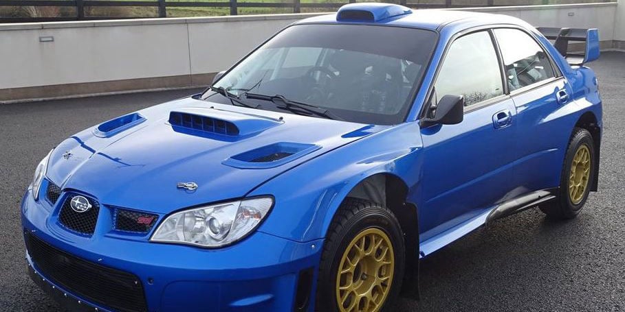 Subaru Rally Car Driven by Colin McRae up for Sale