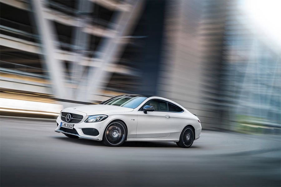 2017 Mercedes-AMG C43 Coupe Packs 362 hp, AWD