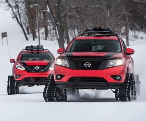 Nissan Winter Warrior Concepts: Tank Tread All the Things
