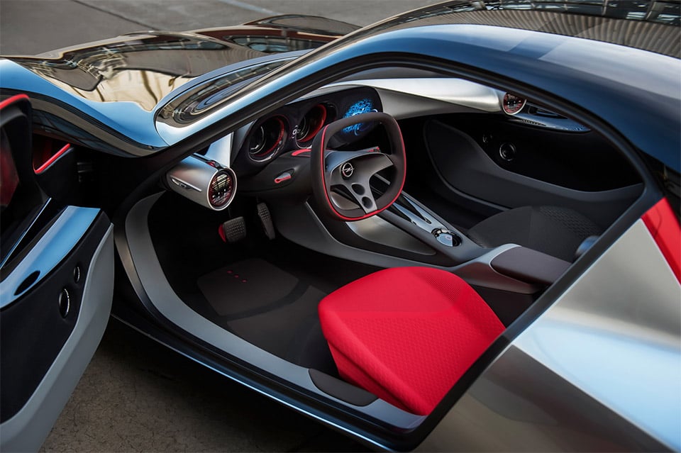 Opel GT Concept Ditches Buttons