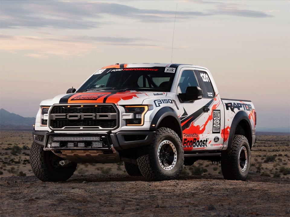 2017 Ford Raptor Ready to Race in the Desert