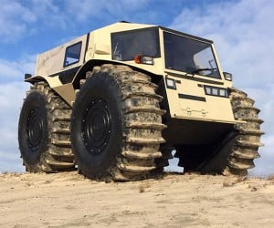 Sherp ATV Floats and Climbs Obstacles up to 27″ Tall